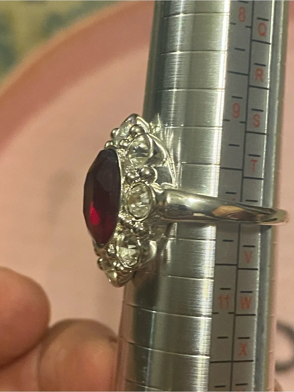 Vintage Cocktail Ring Bundle Chunky Rhinestone Pavé Whimsigoth Statement Lot